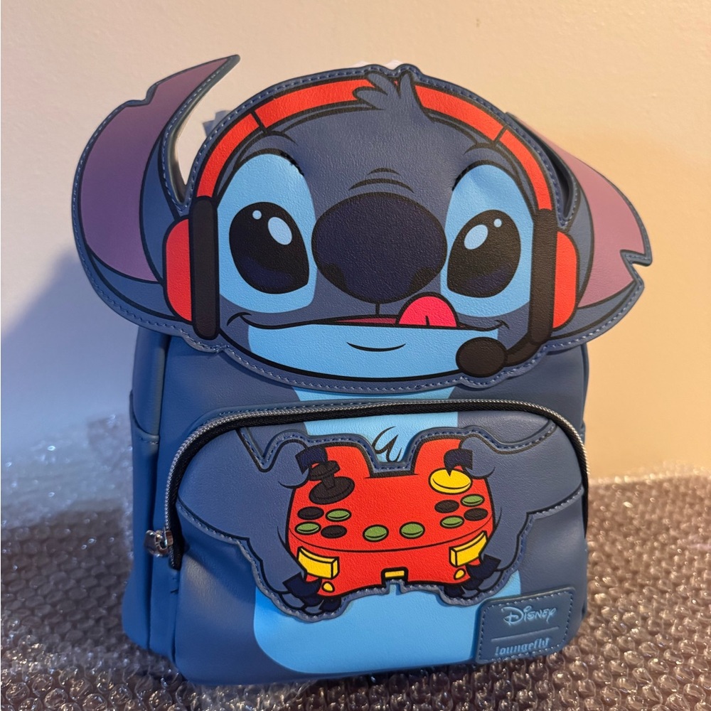 NWT Loungefly Gamer Stitch Backpack